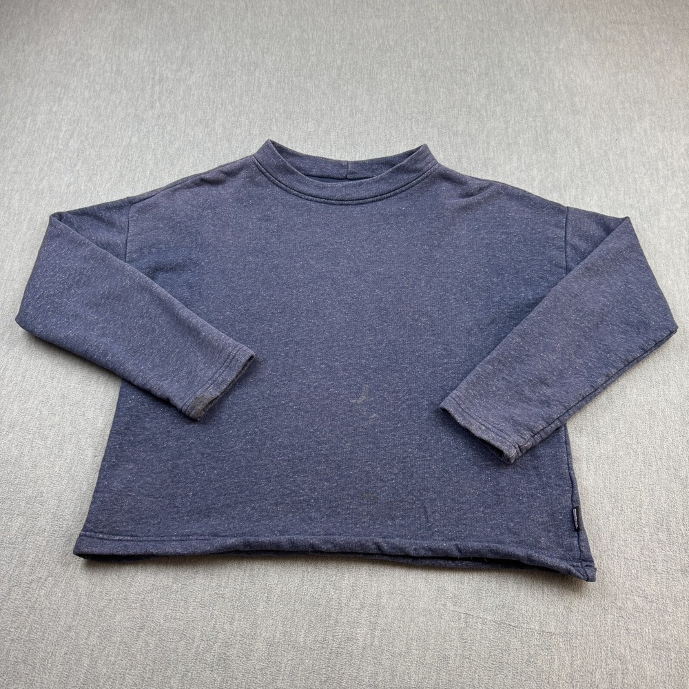 Patagonia Sweater Womens Medium Blue Mount Sterling Pullover Crewneck 53100